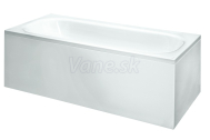 Laufen SOLUTIONS vaňa 180x80cm s panelom  pravým a konštrukciou, biela, akrylátová