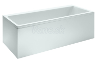 Laufen PRO vaňa 170x70cm s panelom ľavým a konštrukciou, biela, akrylátová