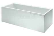 Laufen PRO akrylátová vaňa 180x80cm s L panelom pravým a konštrukciou, biela