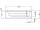 Duravit D-Code Bathtub D-Code 1700x750mm white outlet in foot area
