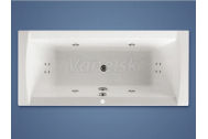 Santech LINEA obdĺžniková masážna vaňa 170x75 Body 200 +autom.dohrievanie vody ZADARMO