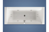 Santech LINEA obdĺžniková masážna vaňa 180x80 Body 200 +autom.dohrievanie vody ZADARMO