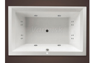 Santech LINEA XXL obdĺžniková masážna vaňa 190x120 Body 200 +autom.dohriev. vody ZADARMO