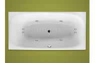 Santech PLUS obdĺžniková masážna vaňa 185x90 L Body 200 +autom.dohrievanie vody ZADARMO