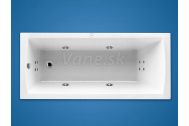 Santech SPRING obdĺžniková masážna vaňa 170x70 Body 200 +autom.dohrievanie vody ZADARMO