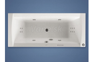 Santech LINEA obdĺžniková masážna vaňa 170x75 Body 300 +autom.dohrievanie vody ZADARMO
