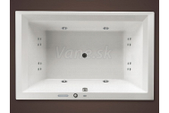 Santech LINEA XXL obdĺžniková masážna vaňa 190x120 Body 300 +autom.dohriev. vody ZADARMO