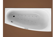 Santech ARIELA asymetrická masážna vaňa 160x80P Relaxa 200 +chromoterapia ZADARMO
