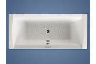Santech LINEA obdĺžniková masážna vaňa 180x80 Relaxa 200 +chromoterapia ZADARMO