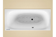 Santech SOFA obdĺžniková masážna vaňa 182x85 L Relaxa 200 +chromoterapia ZADARMO