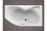Santech FONTANA asymetrická masážna vaňa 170x95 P Relaxa 300 +chromoterapia ZADARMO