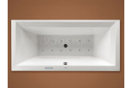 Santech LINEA XL obdĺžniková masážna vaňa 190x90 Relaxa 300 +chromoterapia ZADARMO