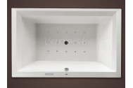 Santech LINEA XXL obdĺžniková masážna vaňa 190x120 Relaxa 300 +chromoterapia ZADARMO