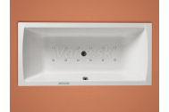 Santech NOVA obdĺžniková masážna vaňa 170x80 Relaxa 300 +chromoterapia ZADARMO