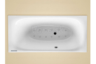 Santech SOFA obdĺžniková masážna vaňa 182x85 L Relaxa 300 +chromoterapia ZADARMO