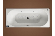 Santech GEMINI obdĺžniková masážna vaňa 170x75 Comfort +kúpeľový olej Panpuri ZADARMO