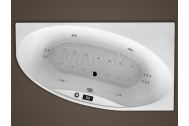 Santech LAGUNA asymetrická masážna vaňa 180x100 P Comfort +kúpeľový olej Panpuri ZADARMO