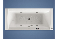 Santech LINEA obdĺžniková masážna vaňa 170x75 Comfort +kúpeľový olej Panpuri ZADARMO