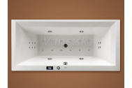 Santech LINEA XL obdĺžniková masážna vaňa 190x90 Comfort +kúpeľový olej Panpuri ZADARMO