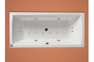 Santech NOVA obdĺžniková masážna vaňa 170x80 Comfort +kúpeľový olej Panpuri ZADARMO