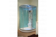 Sanjet GLASS 120,hydromasážny parný box, 120x80x220 cm, pravý