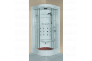 Sanjet SELENE hydromasážny parný box, výbava STEAM, 90x90x226 cm
