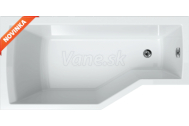 Teiko vaňa TUBA 150x75 ľavá 150x75x45