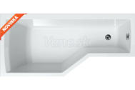 Teiko vaňa TUBA 170x80 ľavá 170x80x45