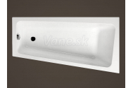 Santech Viky 150x80 rohová asymetrická vaňa, pravá