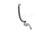Hansgrohe 58143000 FLEXAPLUS sifón vaňový s odtok a prepad.súpravou 61cm chróm