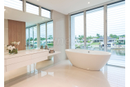 Aquatek DENVER voľne stojaca akrylátová oválna vaňa 180x90x60cm,vr.ClickClack, Biela
