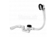 sifón vaňový SANIT 830 chróm komplet sada 57 cm (306960)