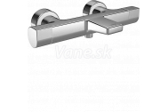 HANSA TEMPRA Style batéria vaňová nástenná, chróm,
 termostat (230890)