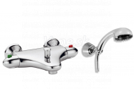 NOVASERVIS SMART vaňová batéria nástenná, rozteč 150mm, termostatická, chróm, s prísl.