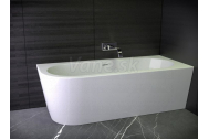 Knief WALL CORNER voľne stojaca akrylátová vaňa 180x80x60cm biela,Pravá