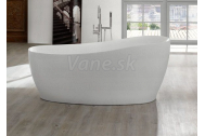 Knief RELAX voľne stojaca akrylátová vaňa 180x85x62/76cm, 230l, biela