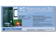 Roth Udržiavací set pre sprchy a kúpeľne NANOGLASS complete care