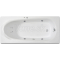 Arttec ARTTEC Rhey SURF 170 x 75 hydromasážna akrylátová vaňa Biela