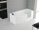 Santech-Novellini IRIS hydromasážna vaňa 160x80, Pravá