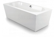 Santech TIME TOP-ZL 180x80 voľne stojaca akrylát vaňa 3xzošik.boky+pozink.rám, Ľavá