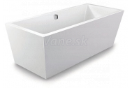 Santech TIME KUBE-Z 180x80 voľne stojaca akrylát vaňa 3x zošikmené boky+pozink.rám