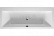Duravit Vero Bathtub Vero 1800x800mm white built-in, with 2 slopes