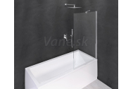 Polysan MODULAR SHOWER vaňová zástena 800x1500mm, číre sklo
