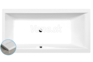 Polysan CLEO SLIM obdĺžniková vaňa 180x90x48cm, biela