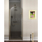Gelco ANTIQUE sprchové krídlové dvere 900mm, číre sklo, pravé, bronz