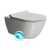 GSI PURA závesná WC misa, Swirlflush, 55x36 cm, Cenere dual-mat