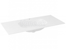 Sapho TREOS umývadlo 766x513 mm, Rockstone, biela matná