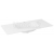 Sapho TREOS umývadlo 1116x513 mm, Rockstone, biela matná