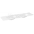 Sapho TREOS umývadlo 1716x513 mm, Rockstone, biela matná