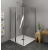 Polysan Zoom Line štvorcový sprchový kút 90x90x190 cm Číre/Chróm Lietacie dv. L/P